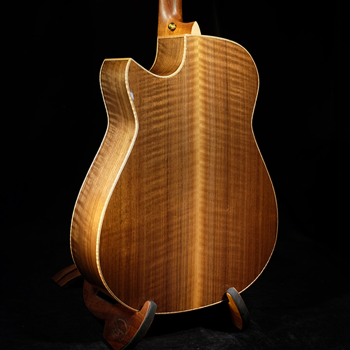 Blue Label | MD Sinker Red Cedar Flamed Walnut Fan Fret | #167 Hold