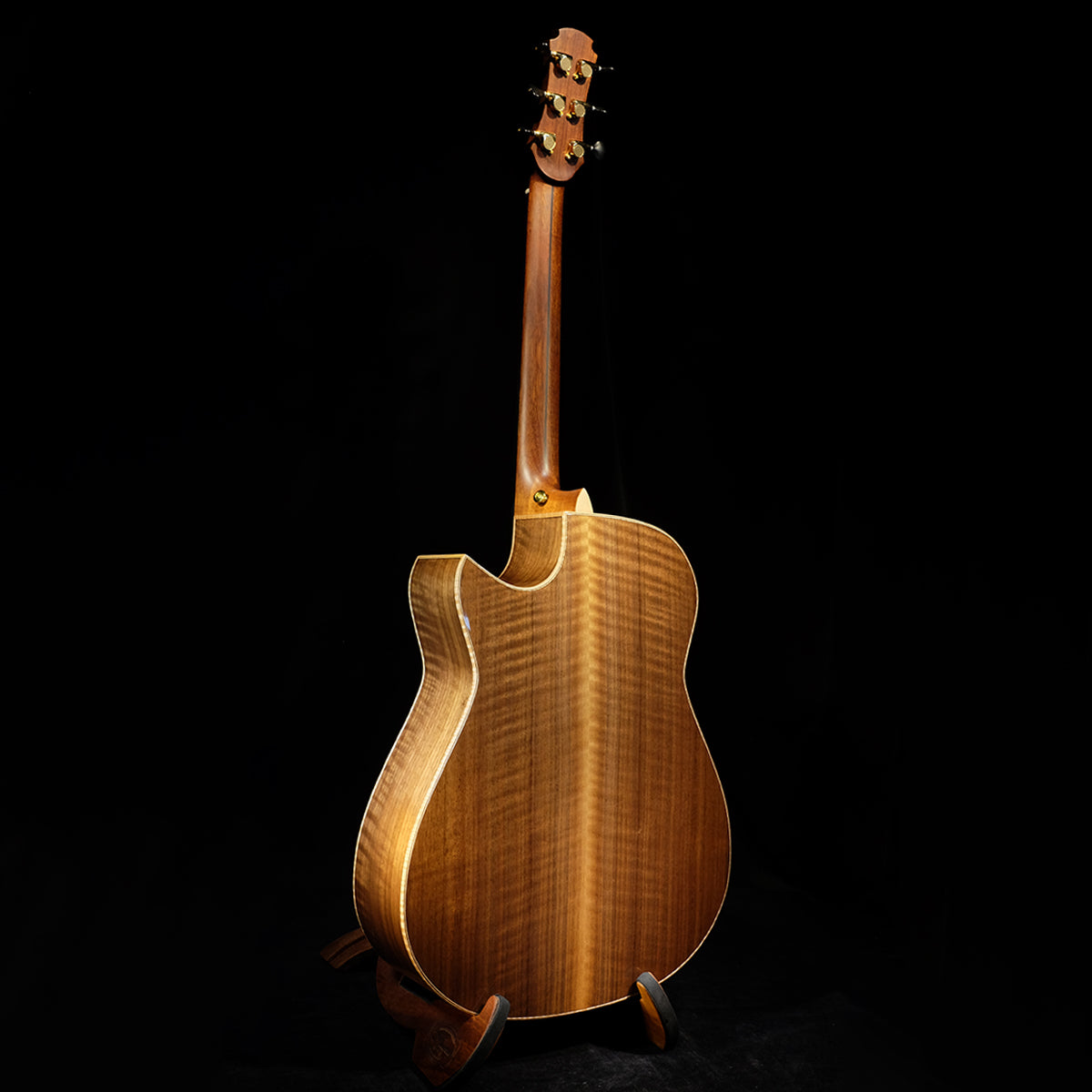 Blue Label | MD Sinker Red Cedar Flamed Walnut Fan Fret | #167 Hold