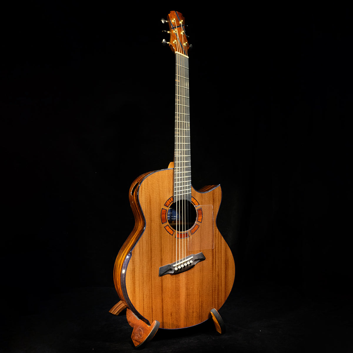 Blue Label | SJ Sinker Redwood Mexican Cocobolo Fan Fret | #178