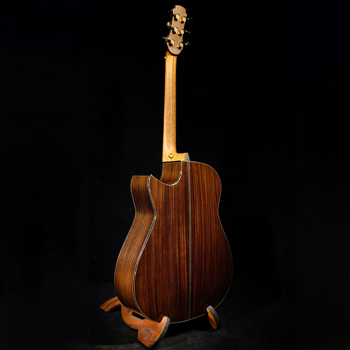 Blue Label | MD Torrefied Swiss Moon Indian Rosewood Fan Fret | #181 | ON HOLD