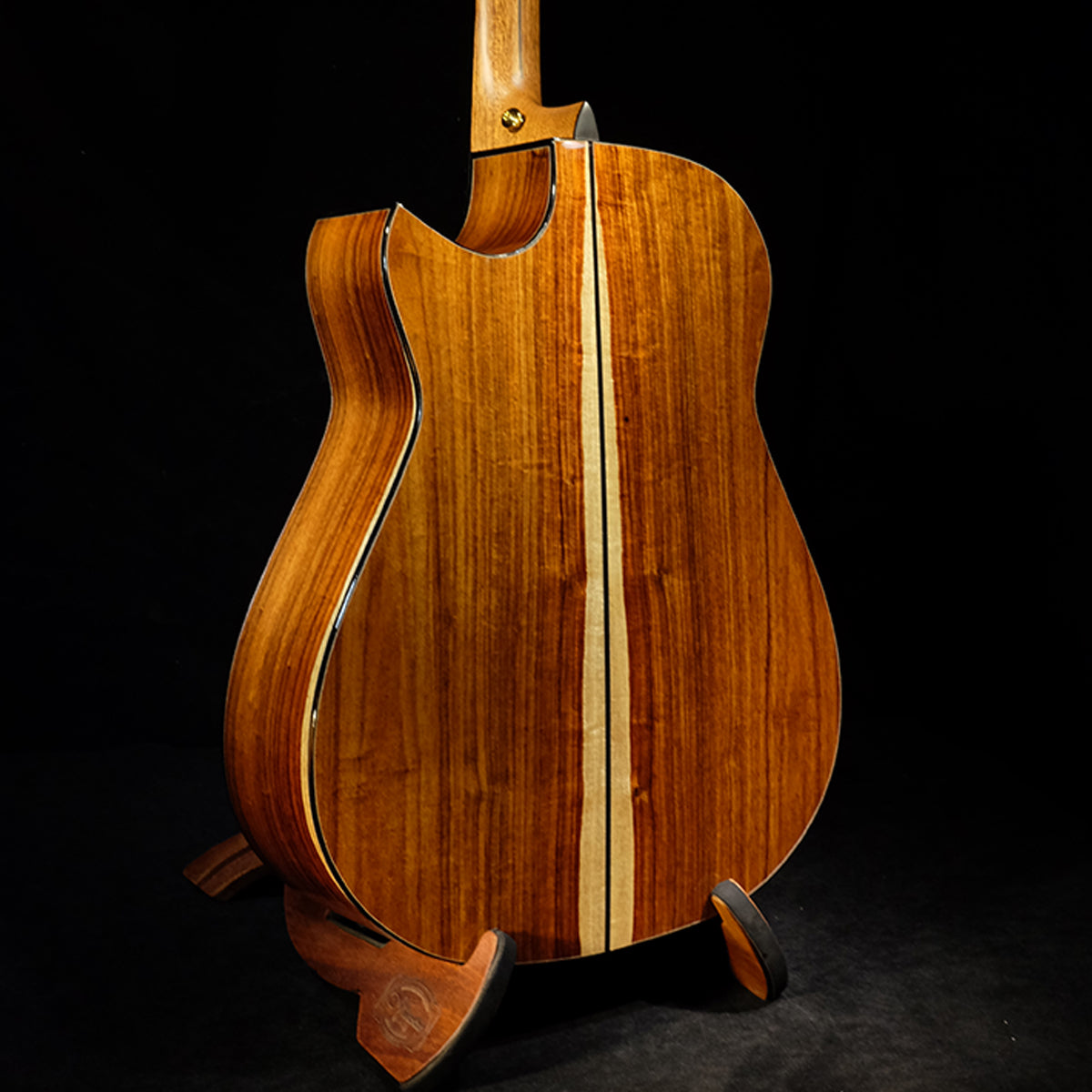 Blue Label | MD Swiss Spruce Mexican Granadilo Fan Fret | #189 BRICKHOUSE