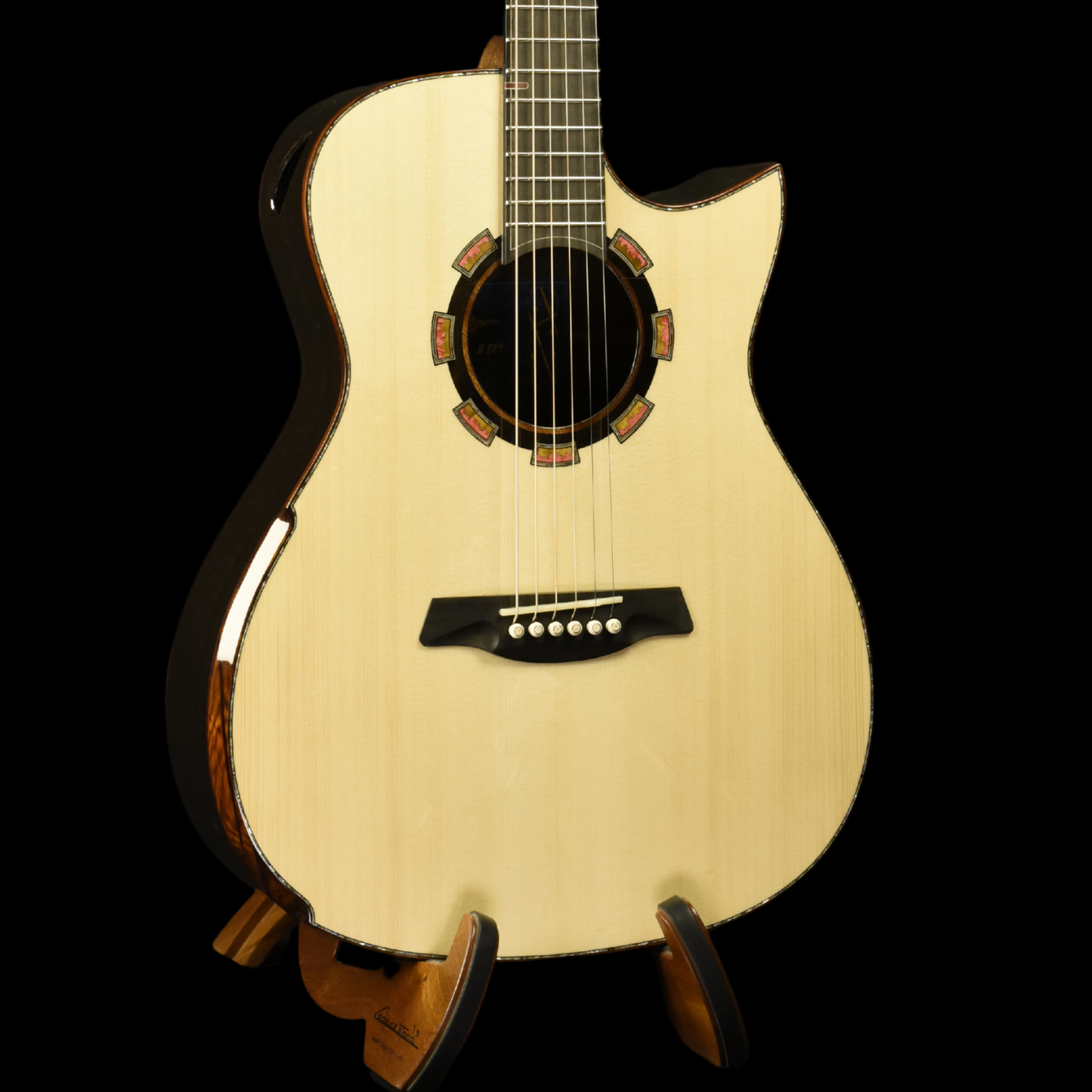 Blue Label | Deep OM Swiss Spruce Mexican Ziricote | #279