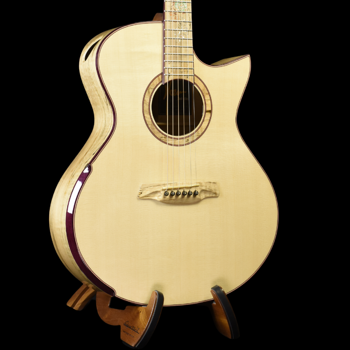 Black Label | Limited Edition - Batik | MJ Sitka Spruce Flamed Maple