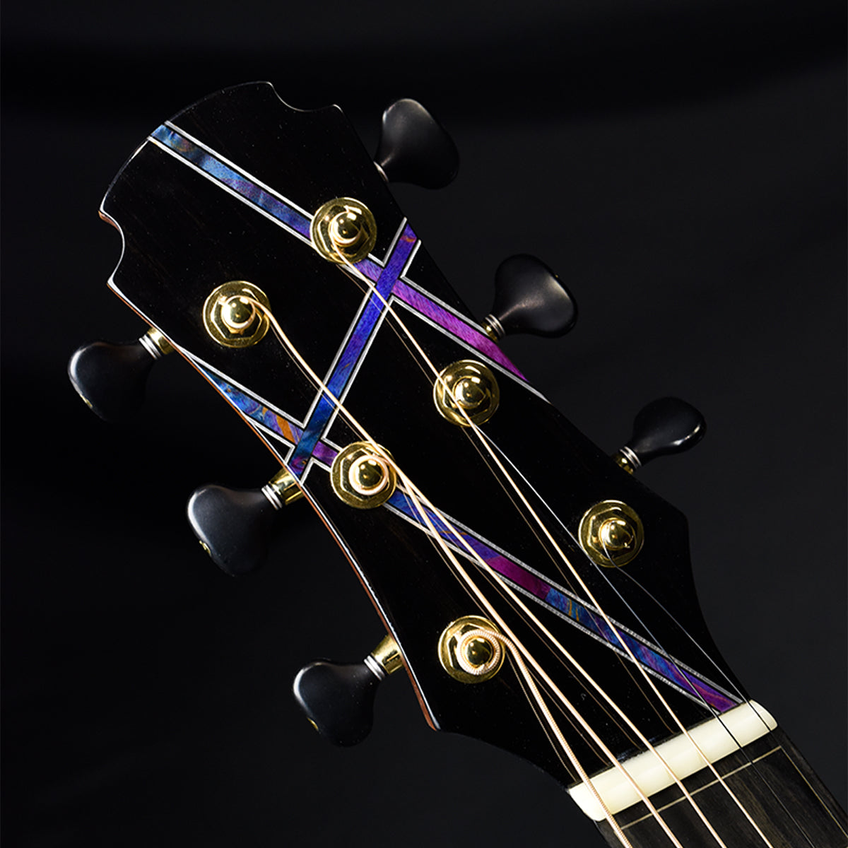 Blue Label | MD Sinker Redwood Brazilian Rosewood Fan Fret | #204 Hold