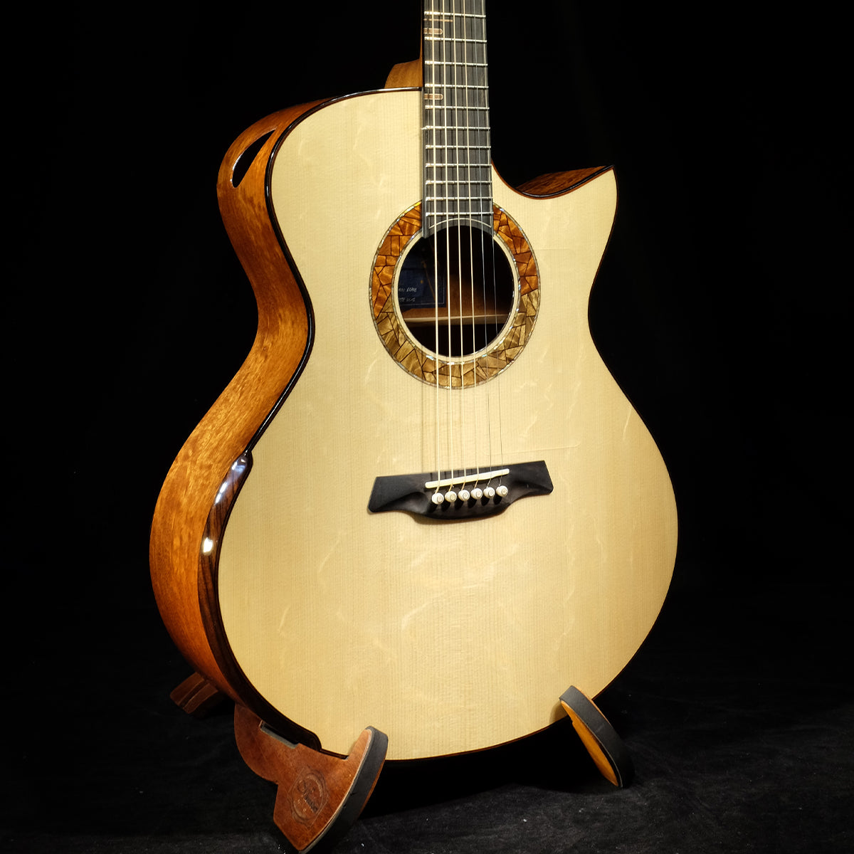 Blue Label | MJ Swiss Moon Quilted Sapele | #34 Hold