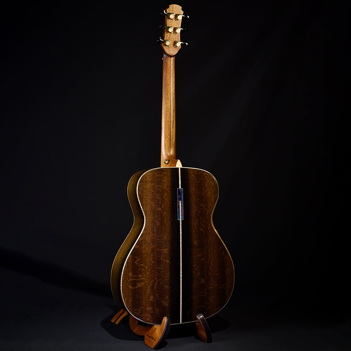 Blue Label | Deep OM Adirondack Ancient Bog Oak #151 | Hold