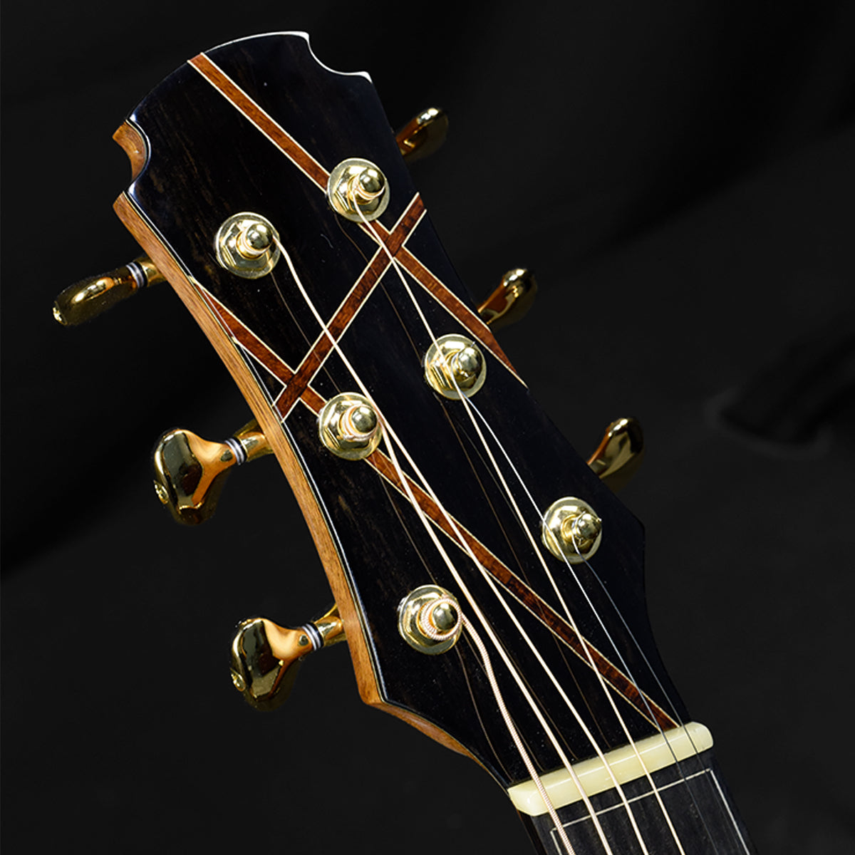 Blue Label | MD Sinker Redwood Ancient Bog Oak #206 | Fan Fret Hold