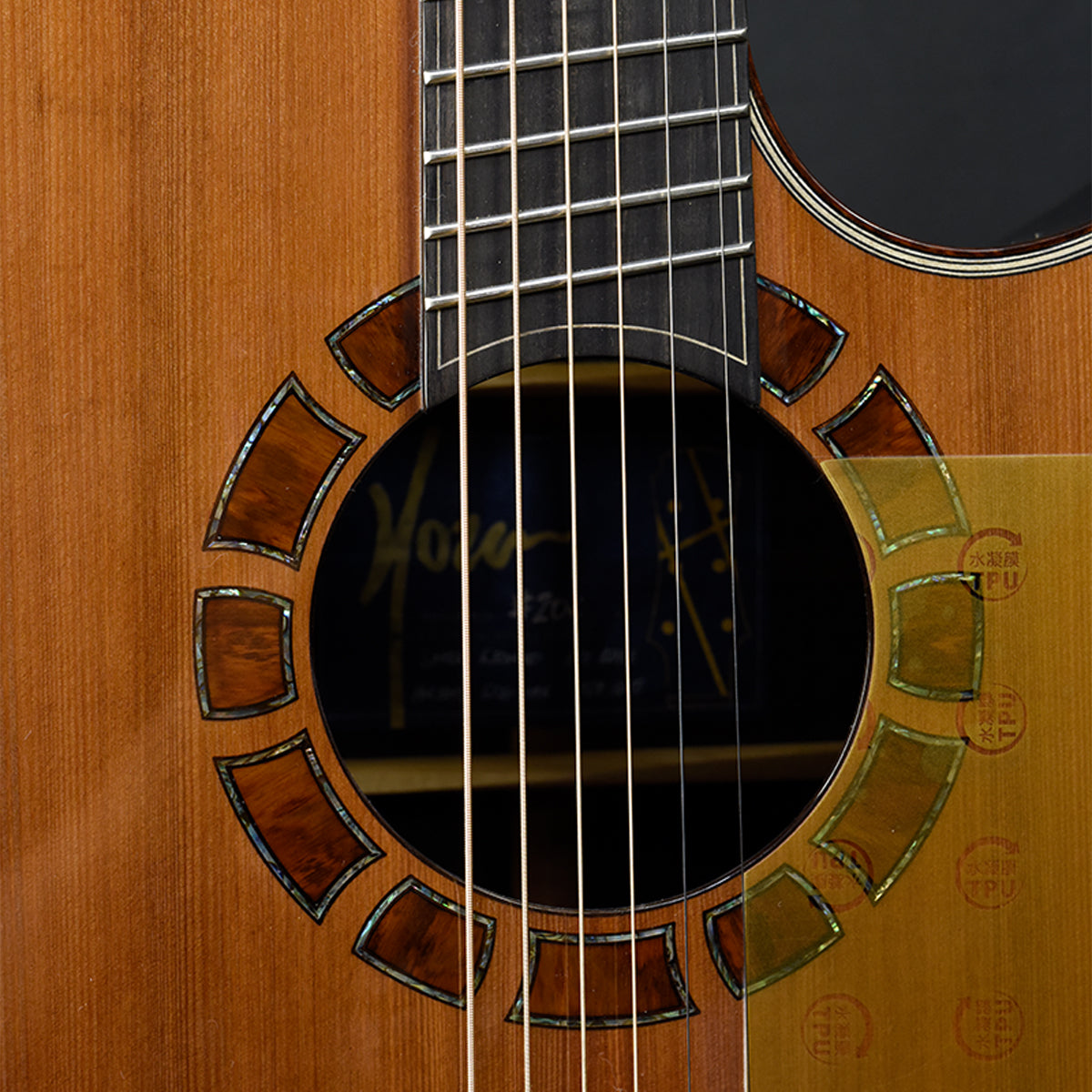 Blue Label | MD Sinker Redwood Ancient Bog Oak #206 | Fan Fret Hold