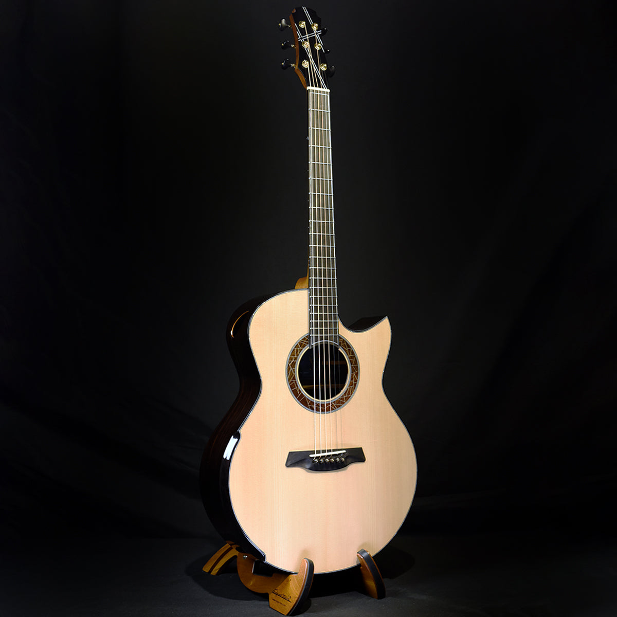 Blue Label | SJ Torrified Adirondack Indian Rosewood Falcate | #221