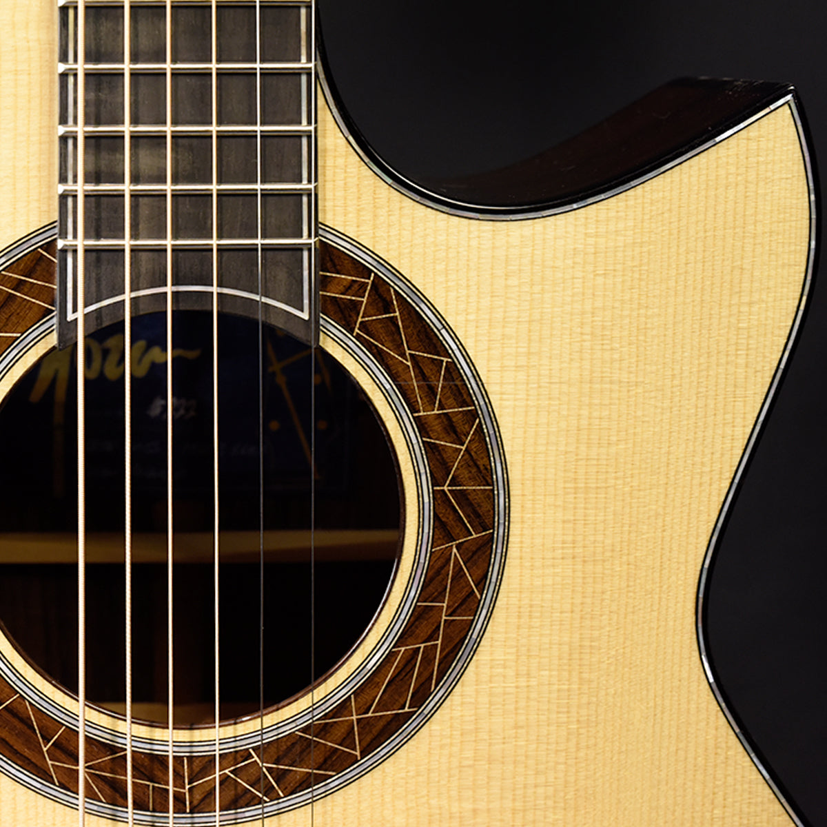 Blue Label | SJ Torrified Swiss Moon Indian Rosewood Falcate | #222 SOLD