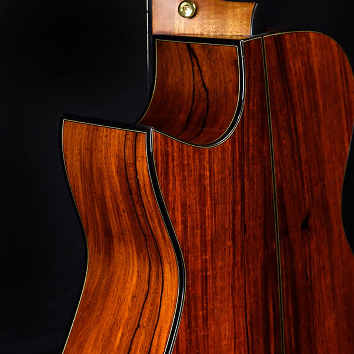 Blue Label | Deep OM Swiss Moon Mexican Cocobolo Falcate | #216 SOLD