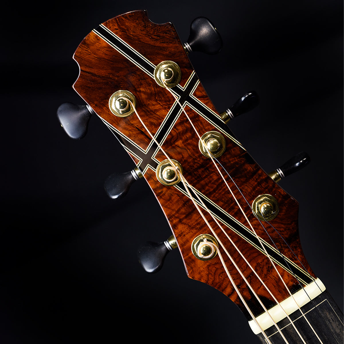 Blue Label | Deep OM Swiss Moon Mexican Cocobolo Falcate | #216 SOLD