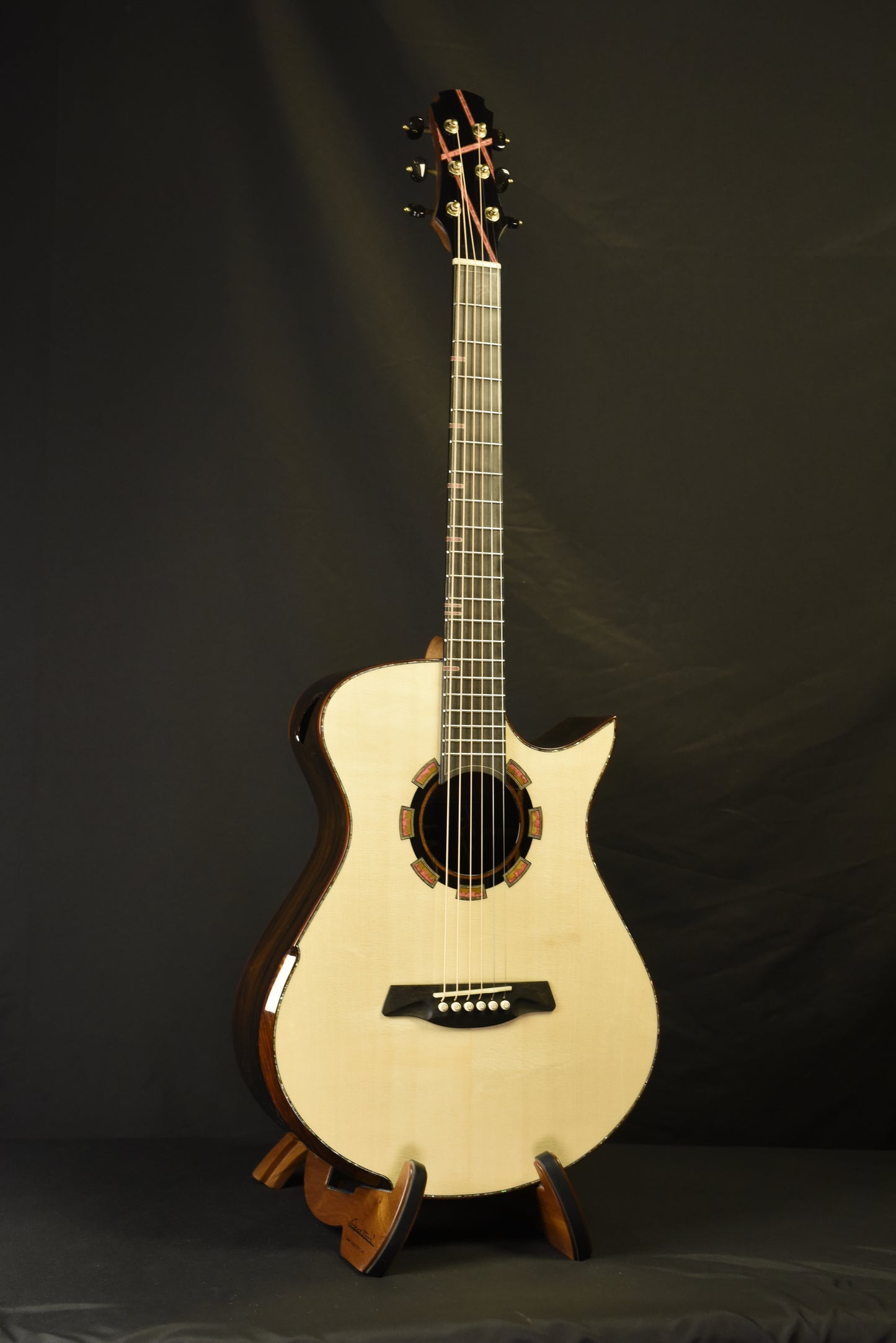 Blue Label | Vera OO Adirondack Mexican Ziricote | #280 | Hold (Image Corrected)