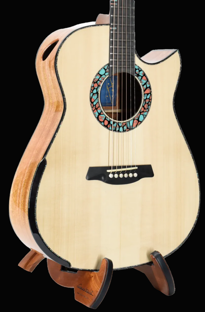 Blue Label | #314 | MD Swiss Spruce Spalted Mango