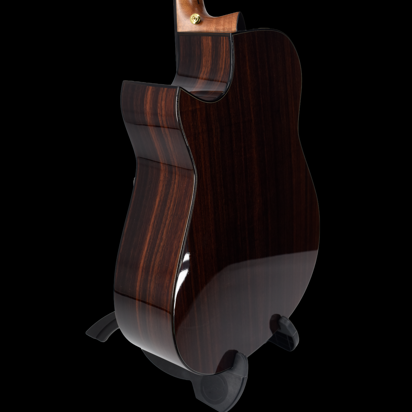 Gold Label | Deep OM Swiss Moon Indian Rosewood Fanned Fret