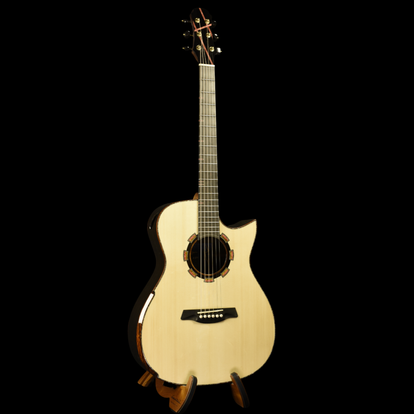 Blue Label | Deep OM Swiss Spruce Mexican Ziricote | #279