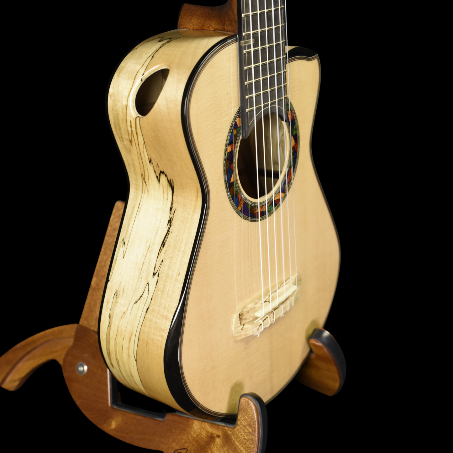 Green Label | Guitalele Sitka Spruce Flamed Maple