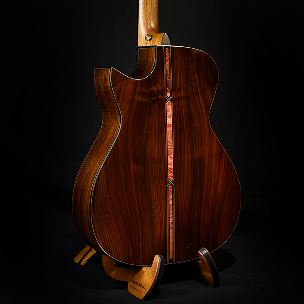 Blue Label | Deep OM Sitka Indian Rosewood #5 | Sunburst Hold