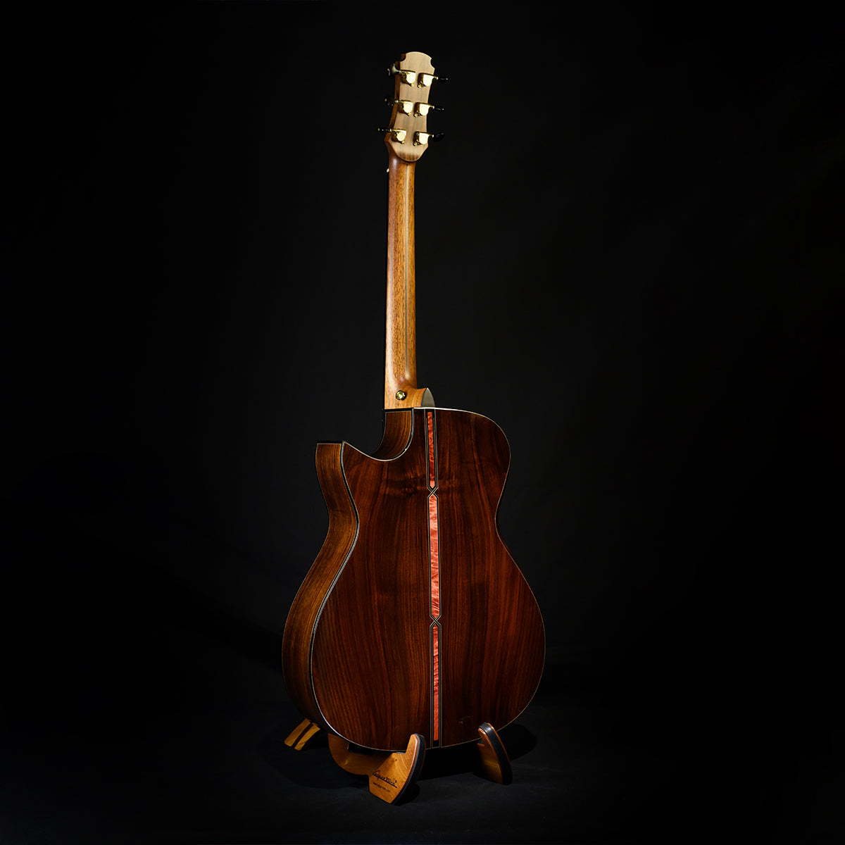 Blue Label | Deep OM Sitka Indian Rosewood #5 | Sunburst Hold
