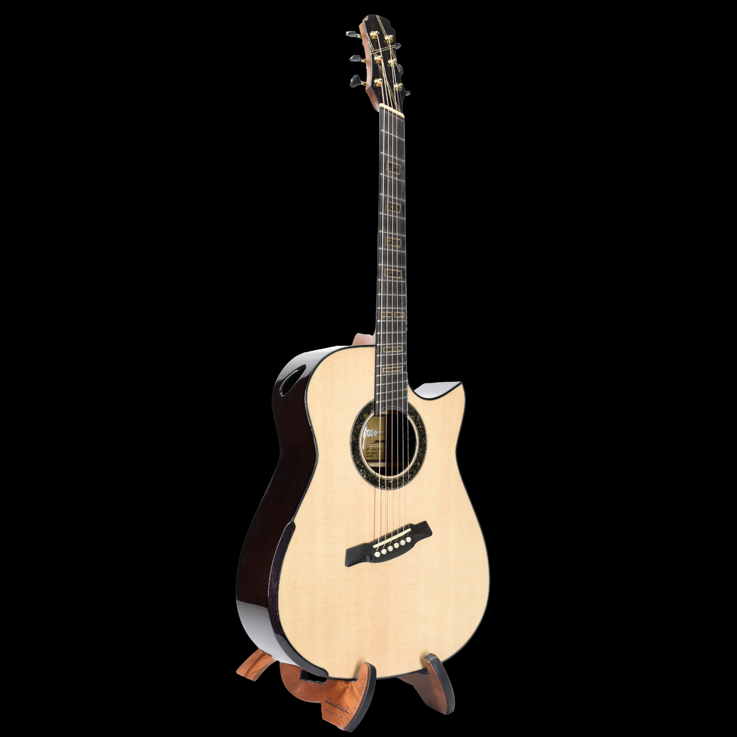 Gold Label | MD Sitka Spruce Wenge Fanned Fret