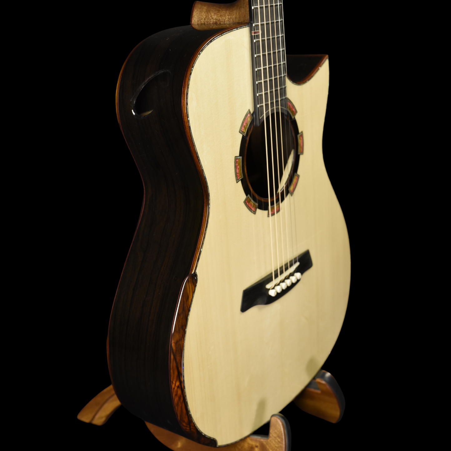 Blue Label | Deep OM Swiss Spruce Mexican Ziricote | #279