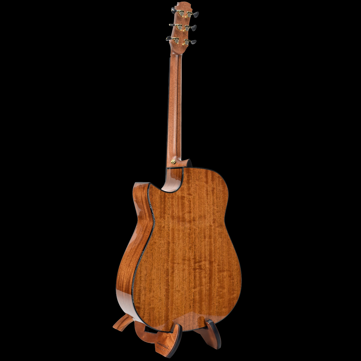 Gold Label | MD Adirondack Mahogany Fanned Fret | Hold