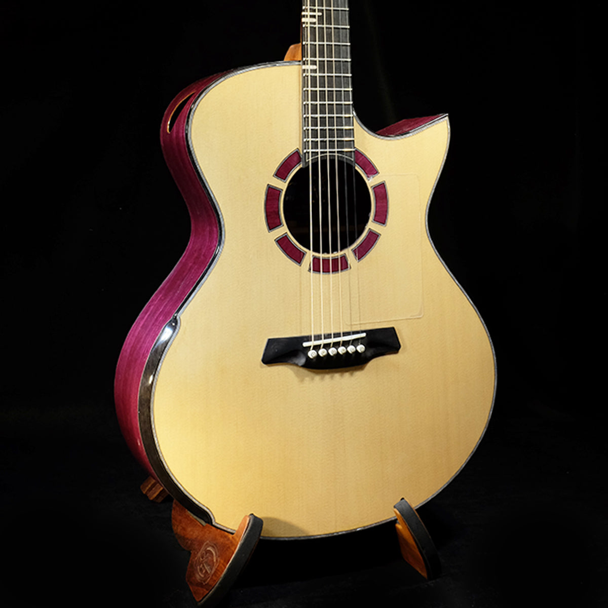 Blue Label | MJ Sitka Spruce Purpleheart | #82 HOLD