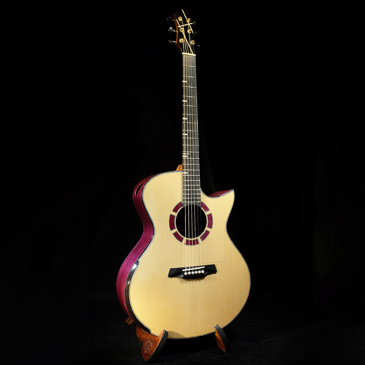 Blue Label | MJ Sitka Spruce Purpleheart | #82 HOLD