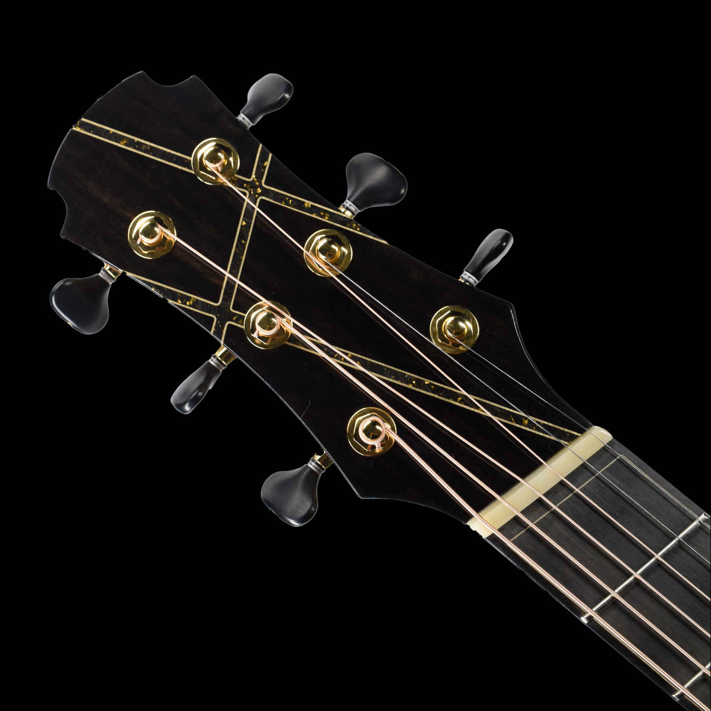 Gold Label | MD Adirondack Mahogany Fanned Fret | Hold