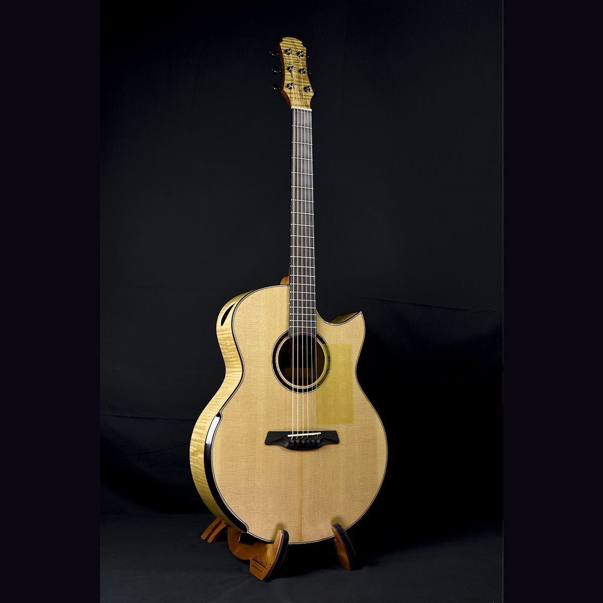 SJ Sitka with Flamed Maple