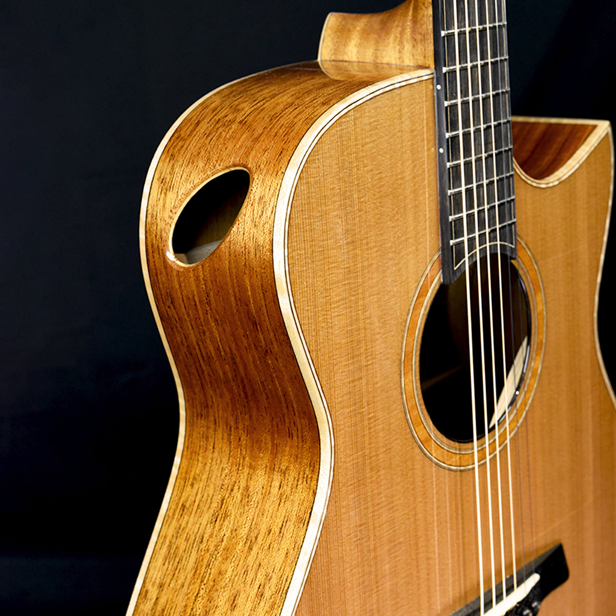 Black Label | Deep OM Red Cedar African Mahogany