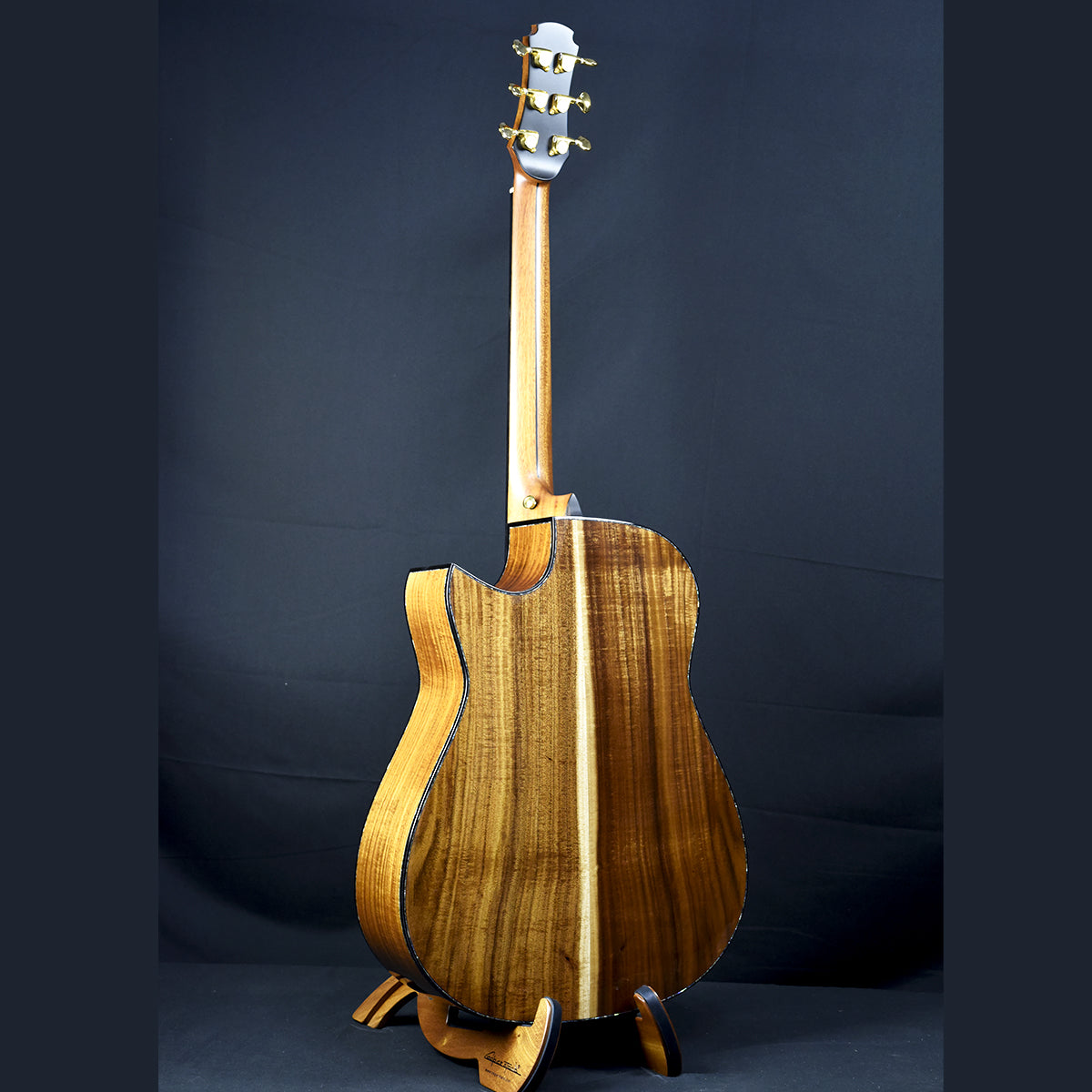 Blue Label | MD Adirondack Pacific Koa Fan Fret | #188 | HOLD