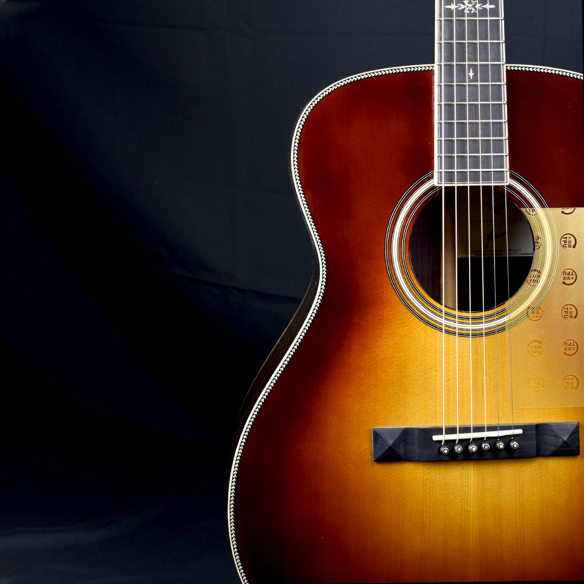 Red Label | OM Torrefied Sitka Indian Rosewood | Golden Era Sunburst