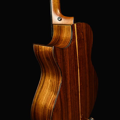 Black Label | MJ Torrefied Adirondack Mexican Granadillo Fan Fret