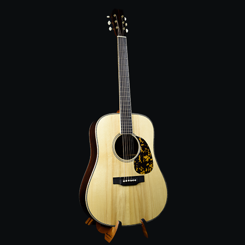 Red Deluxe | RICE| DR Torrefied Adirondack Indian Rosewood Large Soundhole