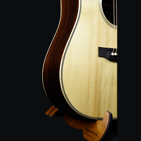 Red Deluxe | RICE| DR Torrefied Adirondack Indian Rosewood Large Soundhole