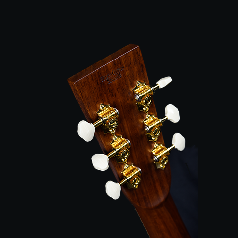 Red Deluxe | RICE| DR Torrefied Adirondack Indian Rosewood Large Soundhole