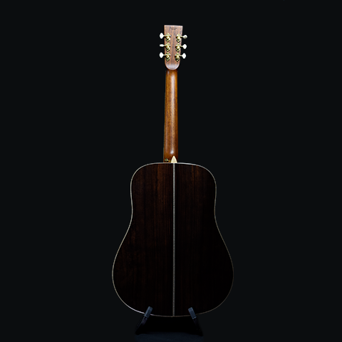 Red Deluxe | RICE| DR Torrefied Adirondack Indian Rosewood Large Soundhole