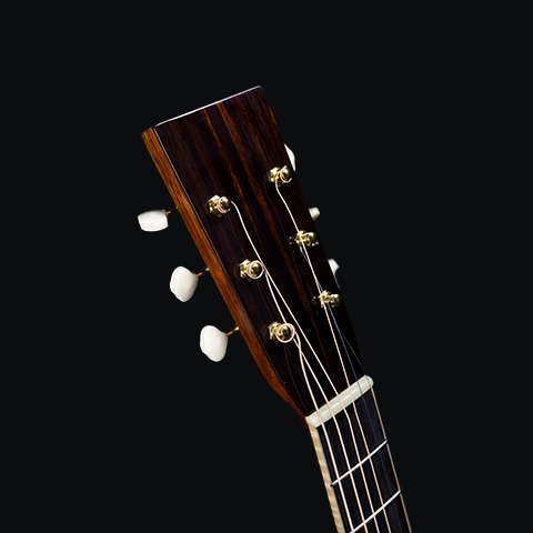 Red Deluxe | RICE| DR Torrefied Adirondack Indian Rosewood Large Soundhole