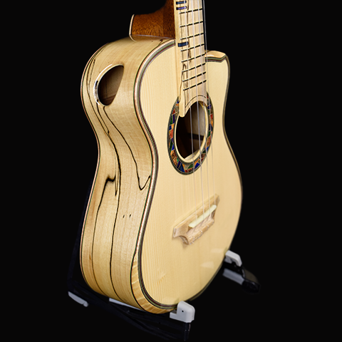 Green Label | Tenor German Spruce Flamed Maple