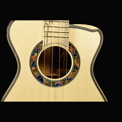 Green Label | Tenor German Spruce Flamed Maple