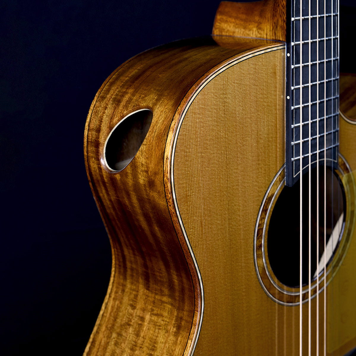 Black Label | Deep OM Red Cedar Pacific Koa