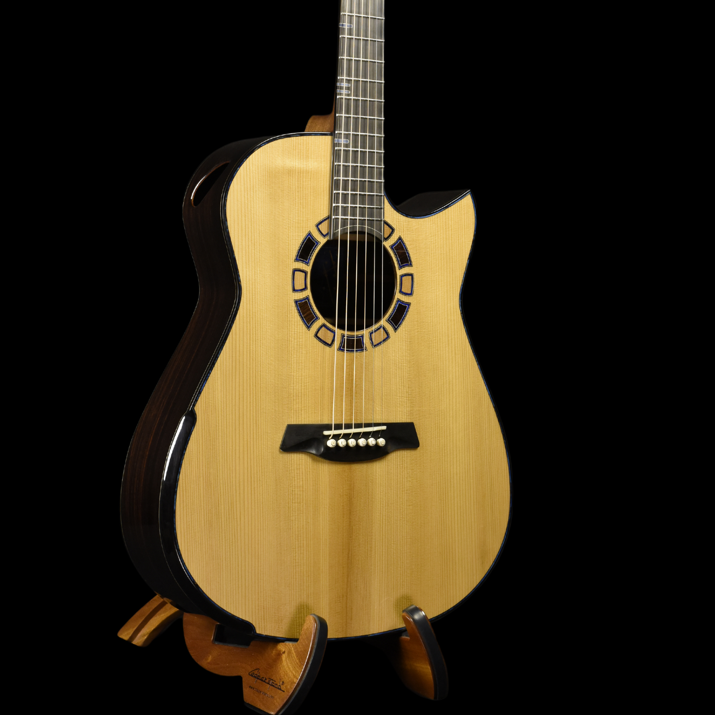 Blue Label | MD Golden Adirondack Indian Rosewood Falcate | #254 Hold