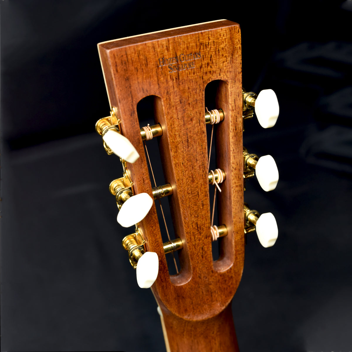 Red Label Deluxe O Cocobolo, Slotted Headstock