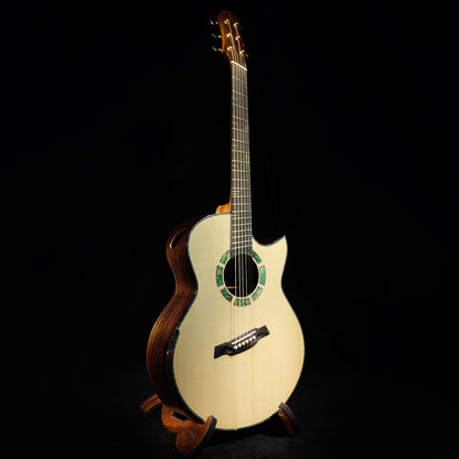 Blue Label | SJ Swiss Moon Indian Rosewood Fan Fret | #102 Hold