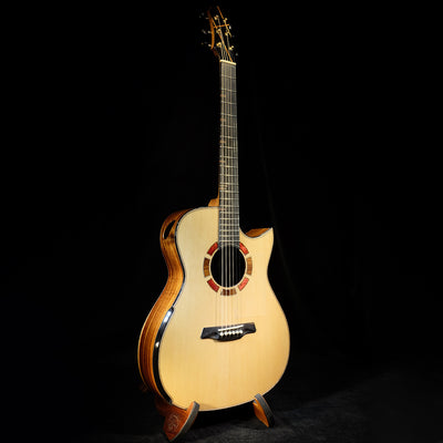 Blue Label | Deep OM Sitka  Mexican Granadilo #104 | BRICKHOUSE