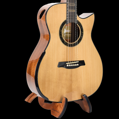 Gold Label | Deep OM Adirondack Mahogany Non-Fanned Fret