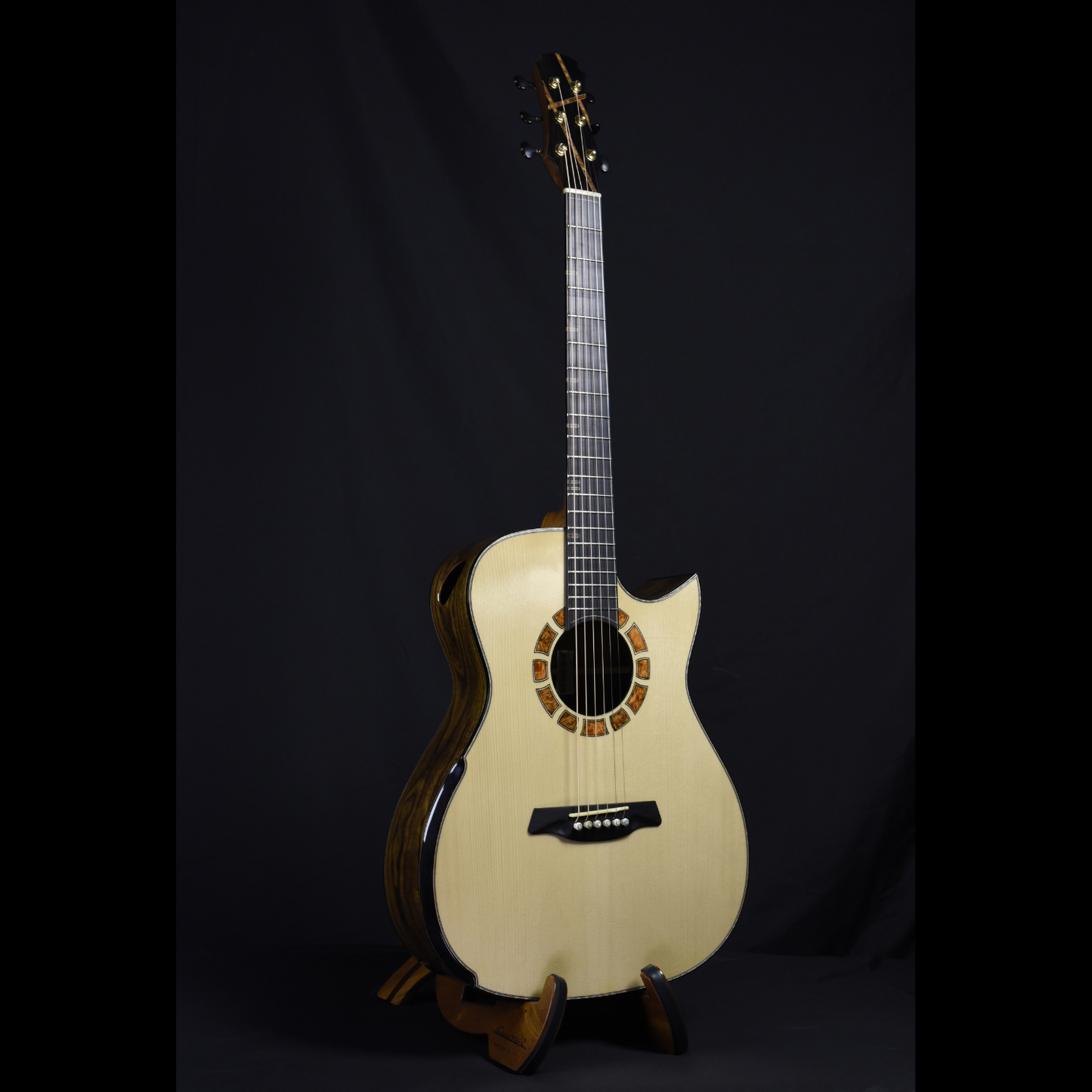 Blue Label | Deep OM Adirondack Mexican Bocote | #241 | Hold