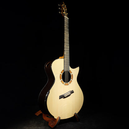 Blue Label | MJ Swiss Moon Wenge #119 | Fan Fret Hold