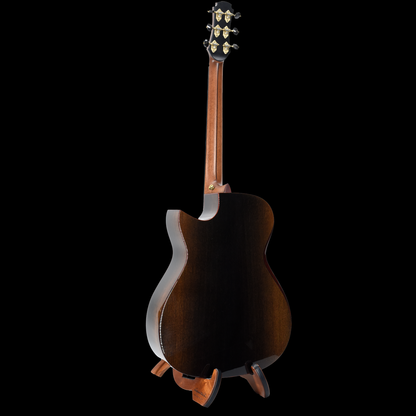 Blue Label | Deep OM Swiss Moon Spruce Ancient Bog Oak | #303 | Hold